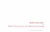 Mechanics of Machining - NPTEL