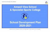 School Development Plan 2020-2021 - Amwell View School ...