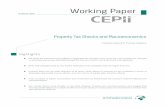 Property Tax Shocks and Macroeconomics - CEPII