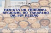 Re PODER JUDICIÁRIO DA UNIÃO TRIBUNAL REGIONAL DO TRABALHO DA 18ª REGIÃO