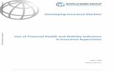Developing Insurance Markets Use of Financial Health and ...