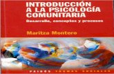 Introducción a la Psicología Comunitaria - Maritza Montero