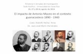 Working Papers El impacto de Antonio Maceo en el contexto guanacasteco 1890 - 1940