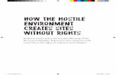 How the hostile environment creates sites without rights