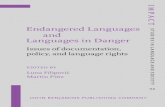 Endangered Languages and Languages in Danger - OAPEN