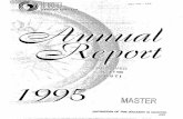 Annual report 1995 - OSTI.GOV