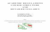 ACADEMIC REGULATIONS COURSE STRUCTURE AND ...