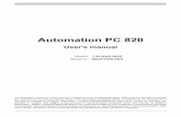 Automation PC 820 - ADEGIS