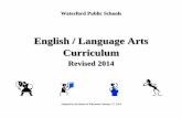 English / Language Arts Curriculum - Waterford Public Schools