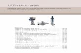 1.9 Regulating valves