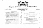 THE KENYAGAZETTE - Gazettes.Africa