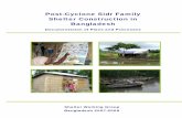 Post-Cyclone Sidr Family Shelter Construction in Bangladesh
