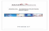 ANNUAL ADMINISTRATION REPORT FY-2016-17