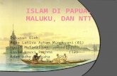 ISLAM DI MALUKU, NTT, DAN PAPUA