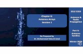 Chapter 6: Antenna Arrays Session 1