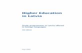 Higher Education in Latvia - Golden Future