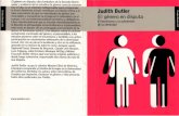 Livro El gnero en disputa Judith Butler