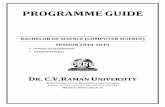 PROGRAMMEGUIDE - Dr. CV Raman University