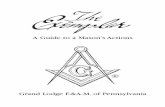 A Guide to a Mason's Actions Grand Lodge F.&A.M. of ...