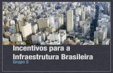 Apresentação Incentivos na Infraestrutura Brasileira