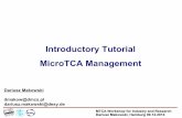 Introductory Tutorial MicroTCA Management - DESY Indico