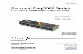 Personal Daq/3000 Series - Measurement Computing