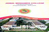 Calendar 2019 - 2020 - Jamal Mohamed College