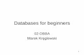 Databases for beginners