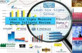 Measure Phase Lean Six Sigma Tollgate Templates