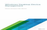 Windows Desktop Device Management - VMware Docs