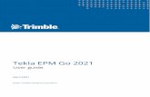 View and manage information remotely in Tekla EPM Go