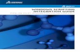 windows scripting integration guide - Pipeline Pilot