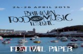 Festival Paper - Blackdog Haircutters