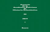 Anuario de la Academia Boliviana de Historia Eclesiástica 25
