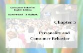 Personality and Consumer Behavior