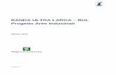 BANDA ULTRA LARGA – BUL Progetto Aree Industriali
