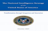 The National Intelligence Strategy of the United States of ...