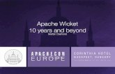 Apache Wicket: 10 years and beyond - The Linux Foundation