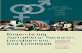 Engendering agricultural research, development, and extension