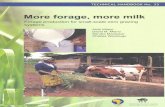 forage, more milk (Forage production for small-scale zero ...