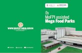 MoFPI assisted Mega Food Parks