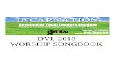 DYL 2013 WORSHIP SONGBOOK - Metro Youth Network