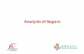 Analysis of Sugars