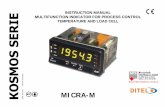 Bedienungsanleitung, Manual, MICRA-M, Digital Panel Meter ...