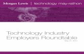 Technology Industry Employers Roundtable - Morgan Lewis