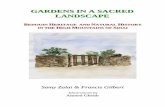 GARDENS IN A SACRED LANDSCAPE - Ecology & Behaviour ...