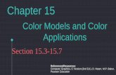 Color Models and Color Applications
