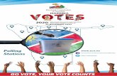 GO VOTE, YOUR VOTE COUNTS Polling Stations