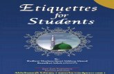 Etiquettes for students