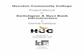 Switchgear & Duct Bank Infrastructure - Houston Community ...